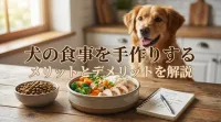 犬の食事を手作りするメリットとデメリットを解説