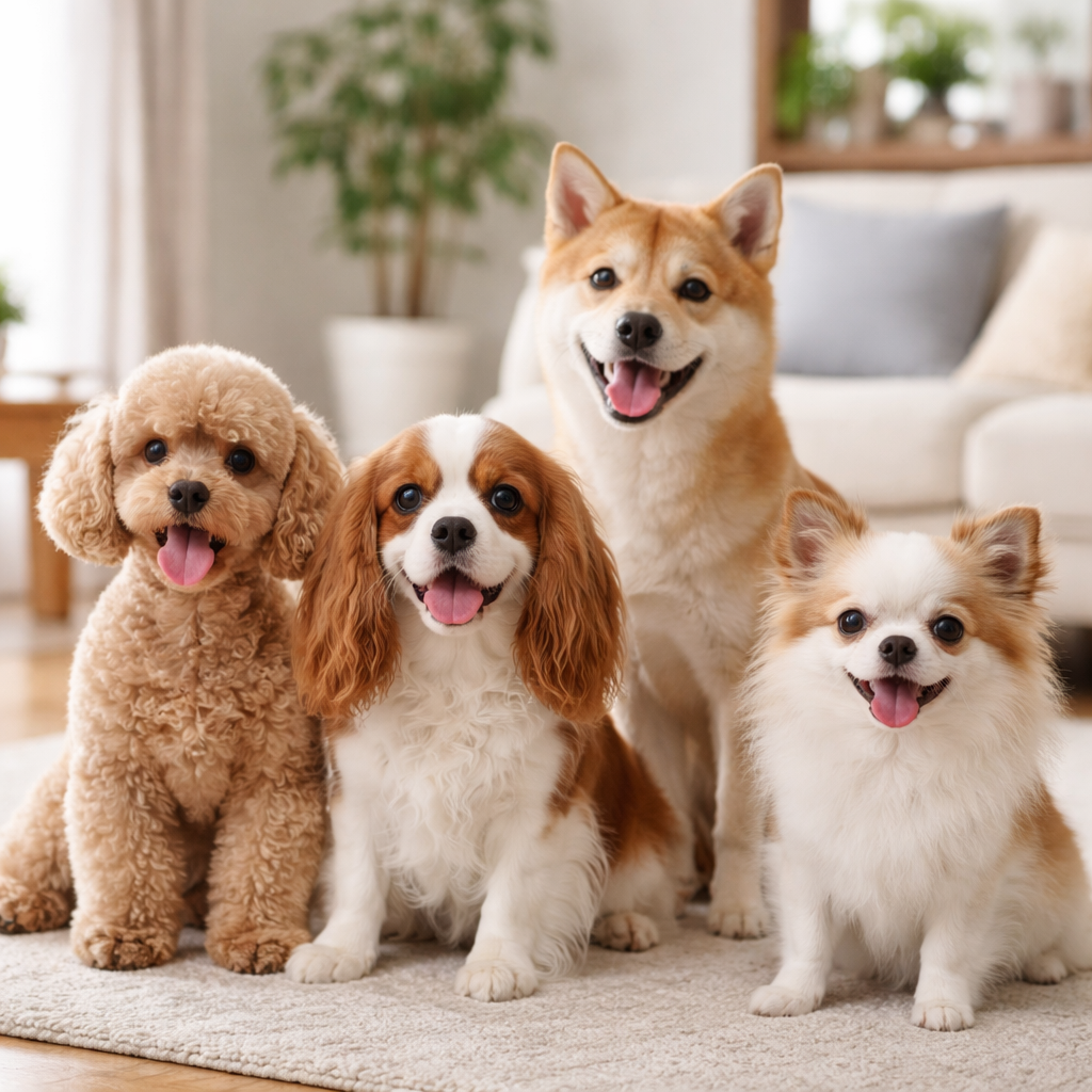 室内飼育に適した犬種の結論