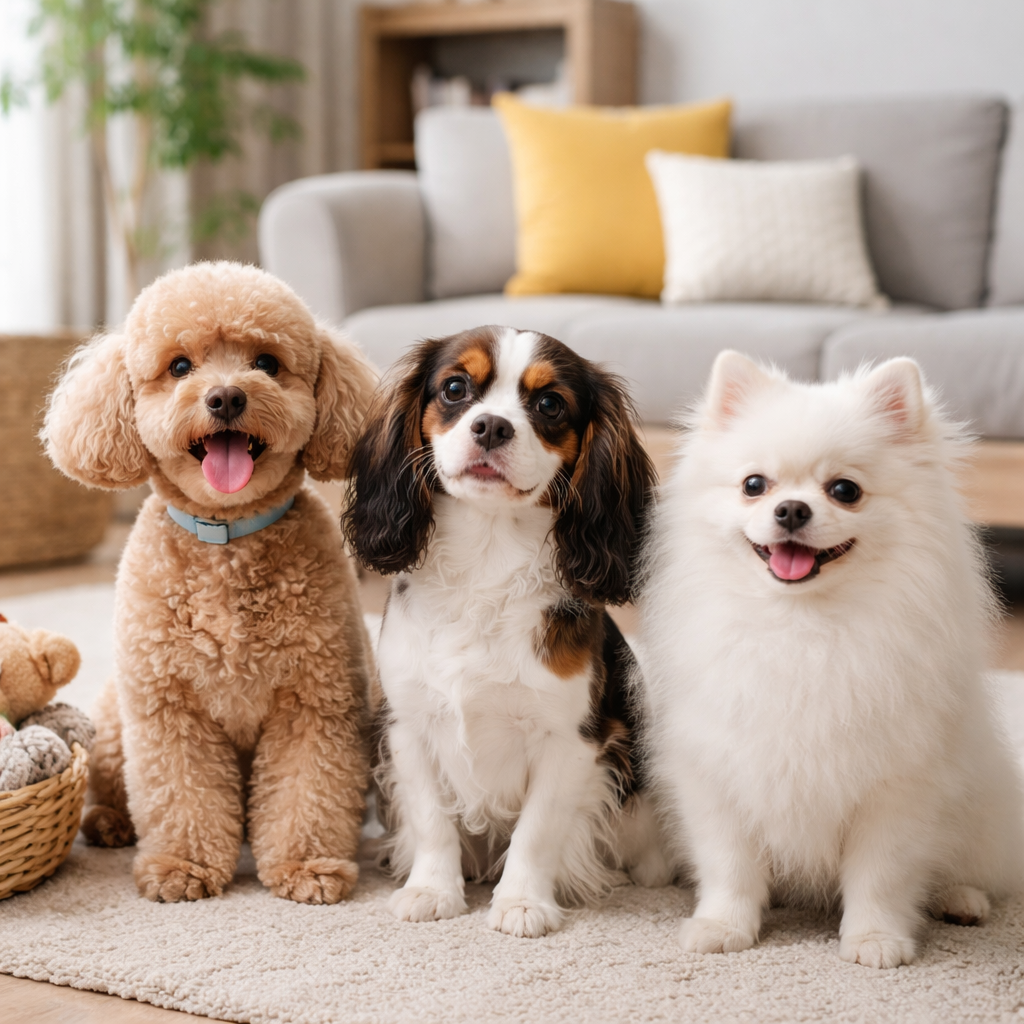 室内で飼いやすい犬種の条件とは