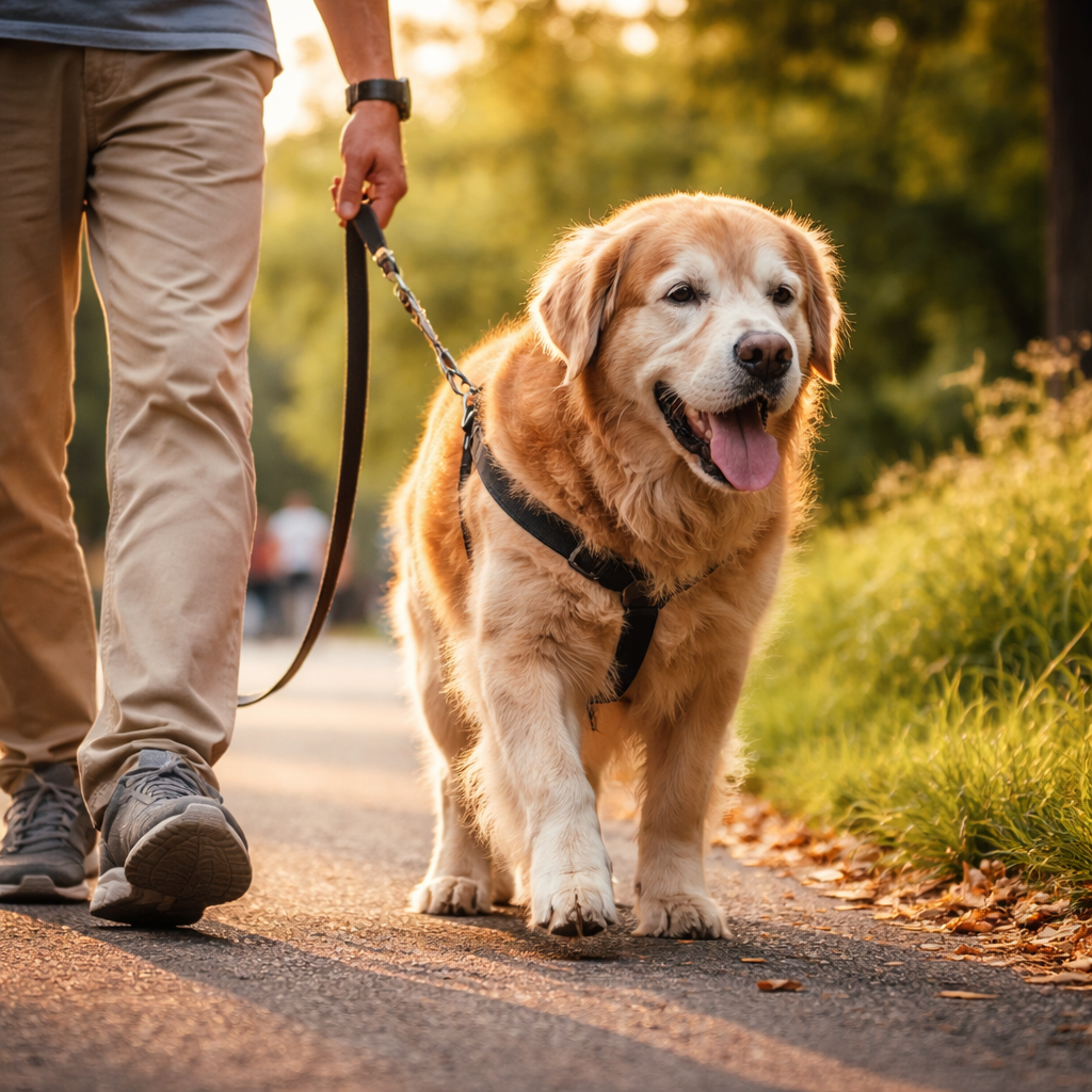 高齢犬の散歩で負担が増える理由