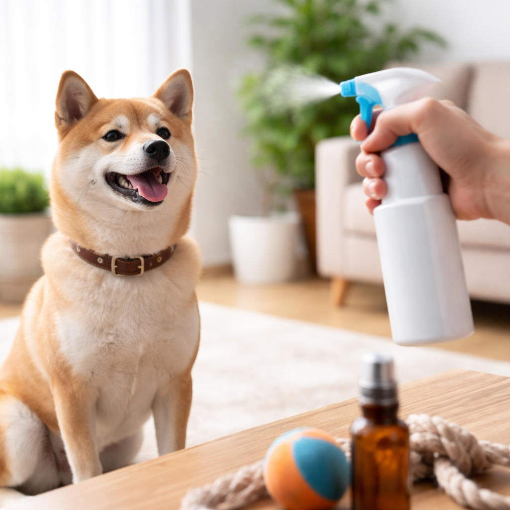 犬しつけスプレーは補助ツールとして有効です