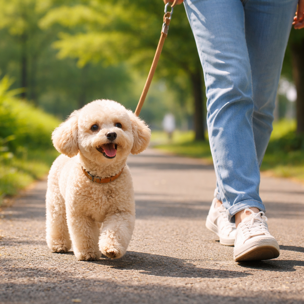 室内犬にも散歩は必要です